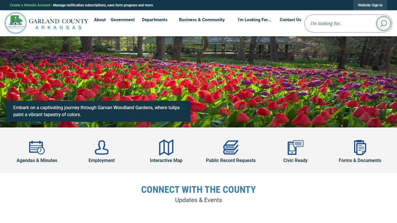 ONSITE VISITOR INFORMATION SHEET June 26, 2019 - Garland County, Arkansas